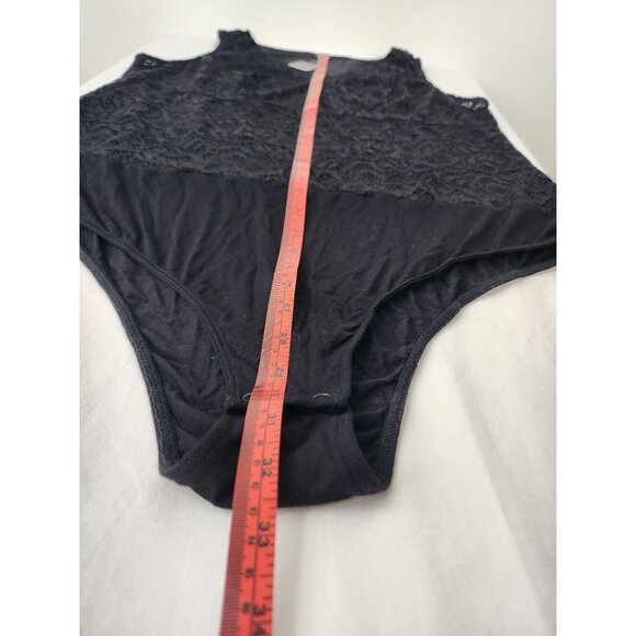 Torrid NWT Black Lace Bodysuit Lingerie 2X Whimsigoth Coquette Fem Romantic - Picture 16 of 16